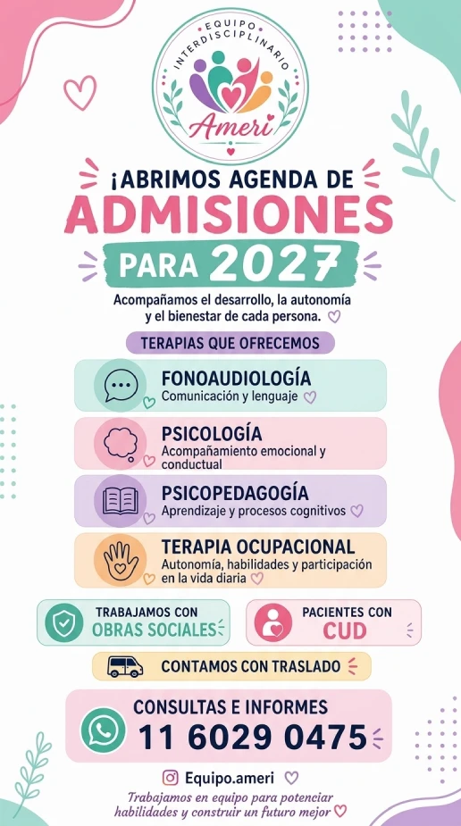 Equipo Ameri - fonoaudiología, psicología, psicopedagogía y terapia ocupacional en Ramos Mejía