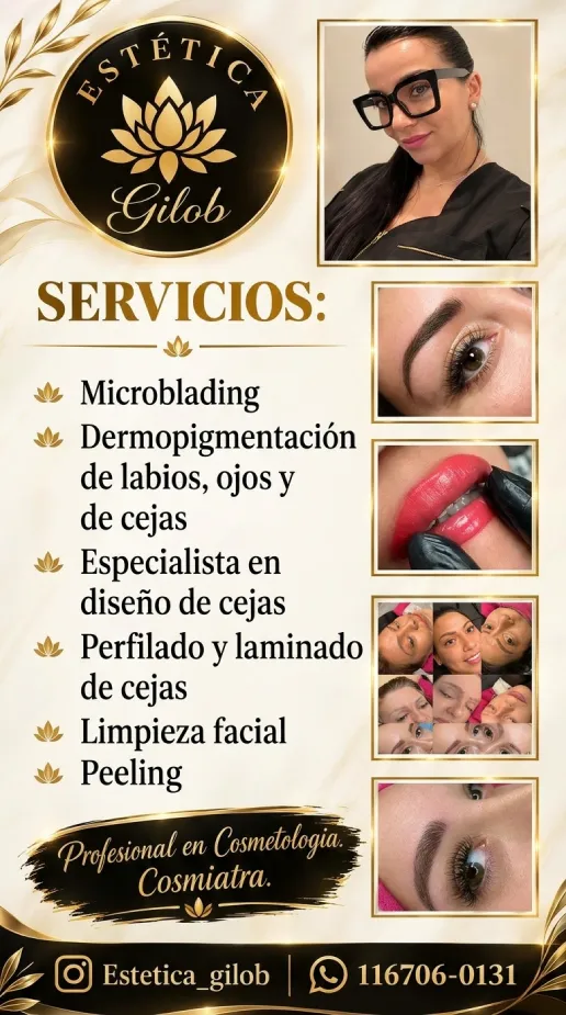 Estética Gilob - microblading, dermopigmentación y diseño de cejas en Laferrere