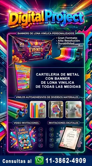Diseño de banners y carteles en Laferrere