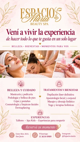 Espacio María Spa en San Justo