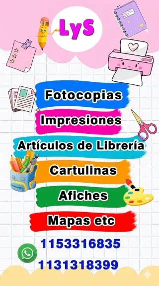 Impresiones y fotocopias en Laferrere