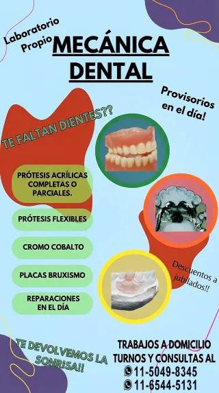 Mecánica Dental en Laferrere
