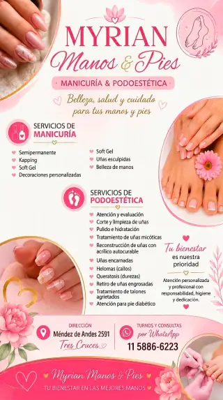 Myrian Manos & Pies en Laferrere