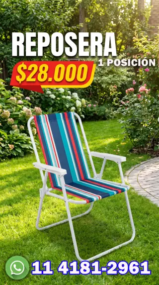 Venta de reposeras en Laferrere