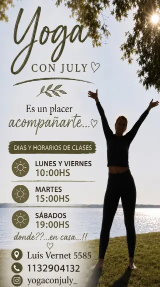 Yoga con July - clases de yoga en Laferrere