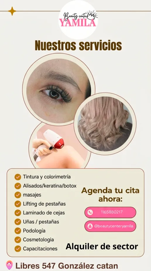 Beauty Center Yamila - pestañas, cejas, uñas y tratamientos capilares en González Catán